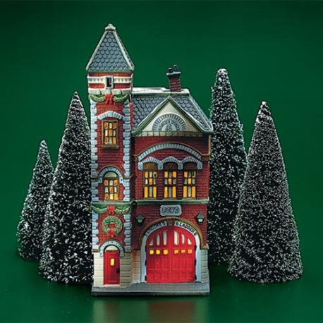 Red Brick Fire Station $55.00 SALE $30.00