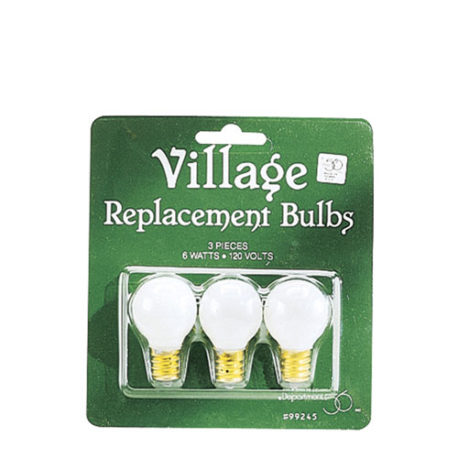 Replacement 6 Watt Bulbs-Round/Accessory
