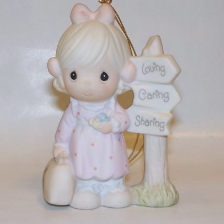 Loving, Caring, Sharing Along The Way Ornament $20. SALE $10.00
