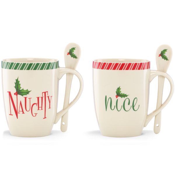 Holiday Naughty or Nice Mugs