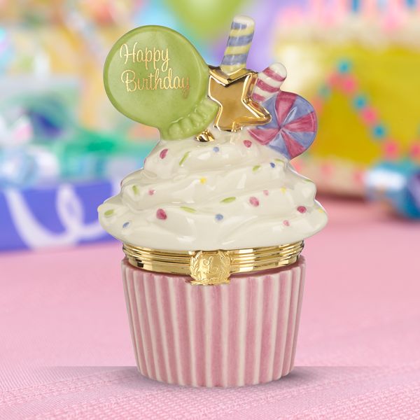 Birthday Cupcake Treasure Box