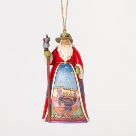 Australian Santa Ornament