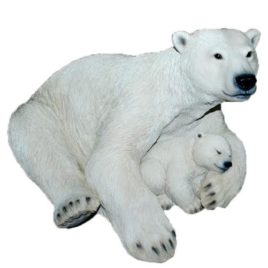 Polar Bear with Cub