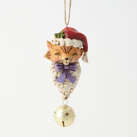 Cat Dangling Bell Ornament