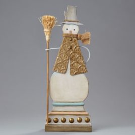 Snowman w/Broom