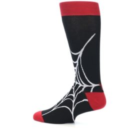 Yo Sox Black/White Spider Web