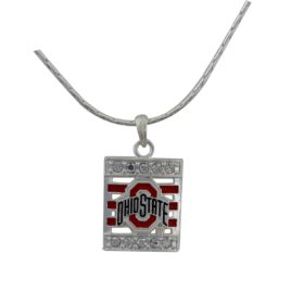 Ohio State Square Stripe Necklace – Nancy