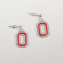 Ohio State O Earrings