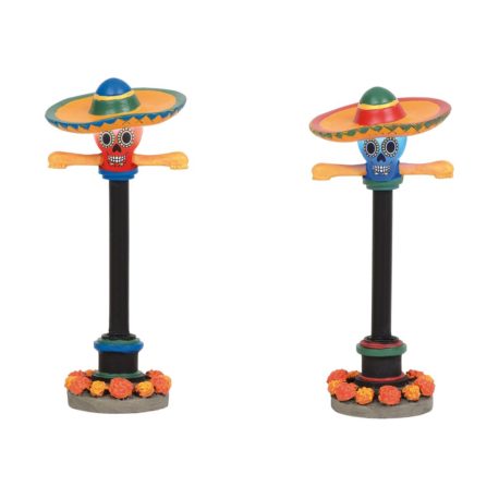 DAY OF THE DEAD STREEET LAMPS