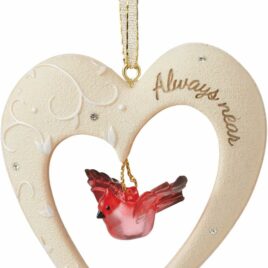 ALWAYS NEAR HEART W/ BIRD ORNAMENT