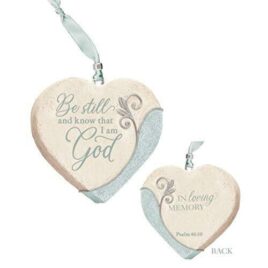 BEREAVEMENT HEART ORNAMENT